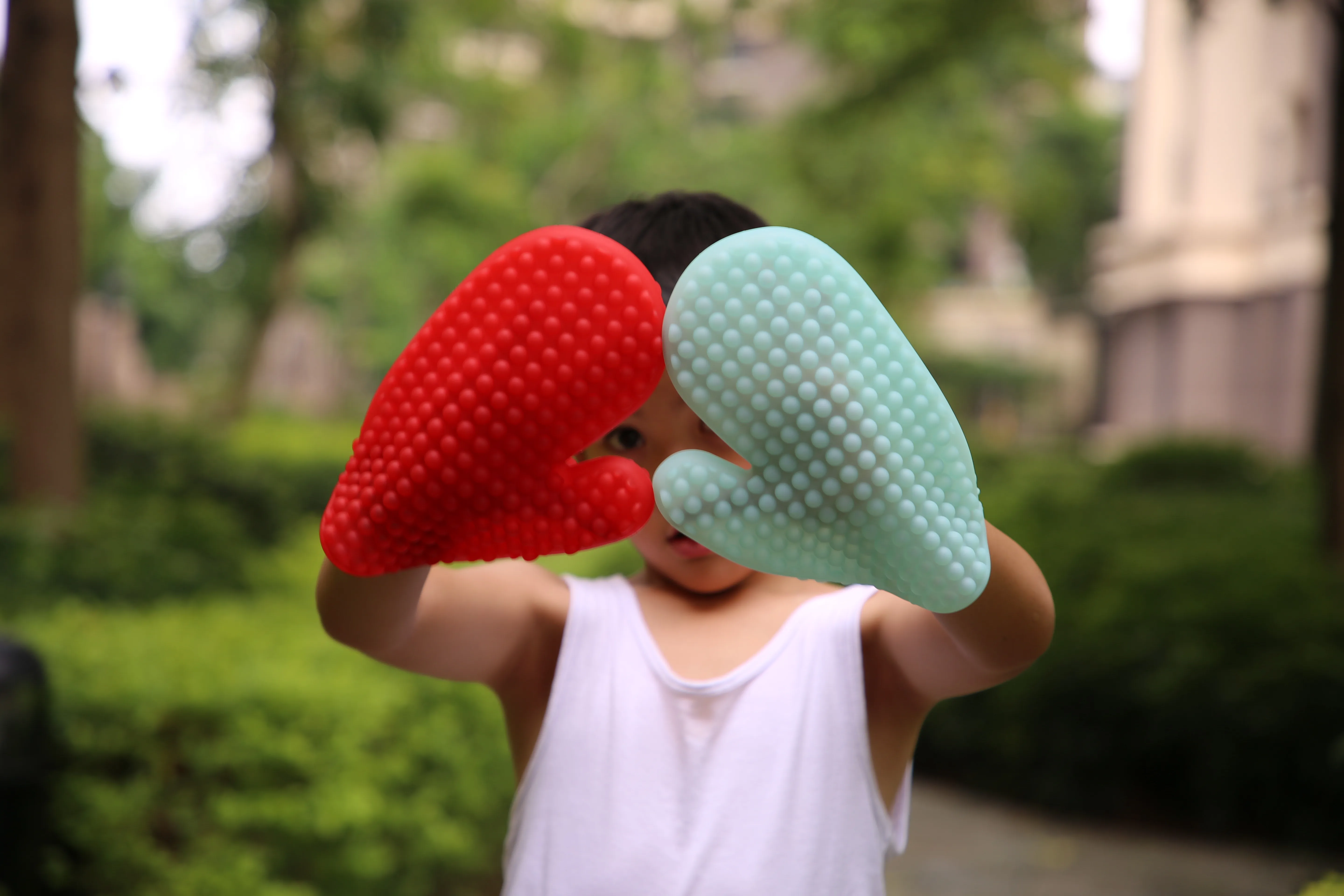 
Reamazing Grilling Cooking Gloves Insulated Heat Resistant Silicone Cooking Gloves Set 