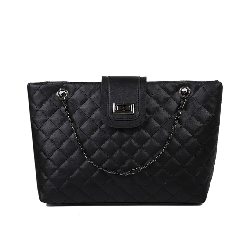 

Shoulder fashion 2020 women bag leather handbag clutch purs woman, 3 color