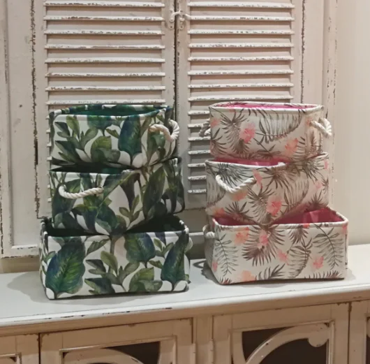 

3 Sizes Wholesale Leaf Flower Kid Toys Organizer Storage Bag Box