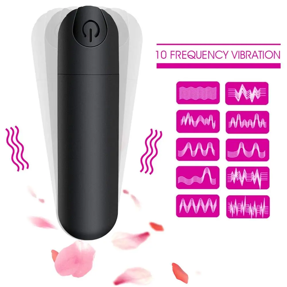 ABS Strong Vibration Bullet Shaped Rechargeable mini sex vibrator