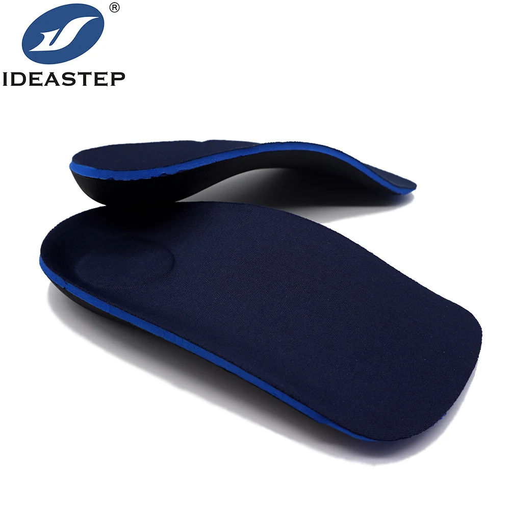 

Ideastep Best Manufacturer 3/4 Length Medical Orthopedic Foot Care Cushion Arch Support Shoe Insoles for Plantar Fasciitis, Dark blue