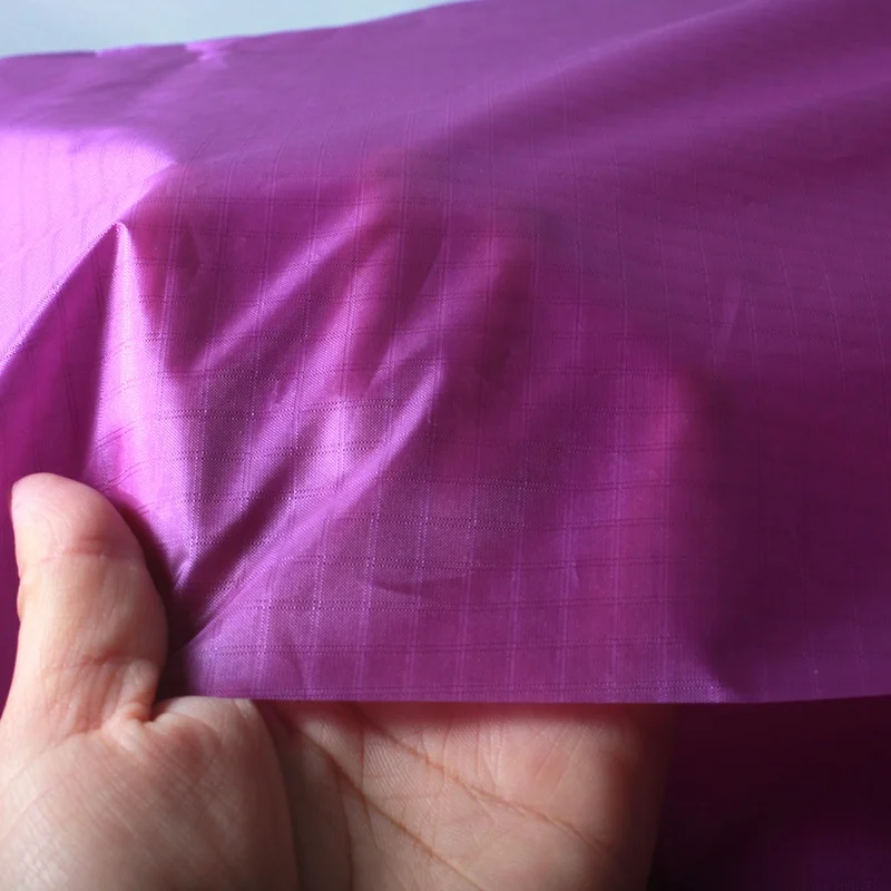 

D1/D2 Nylon Taffeta Waterproof Ripstop Fabric for Kitesurfing Kite Repair, White,purple,green