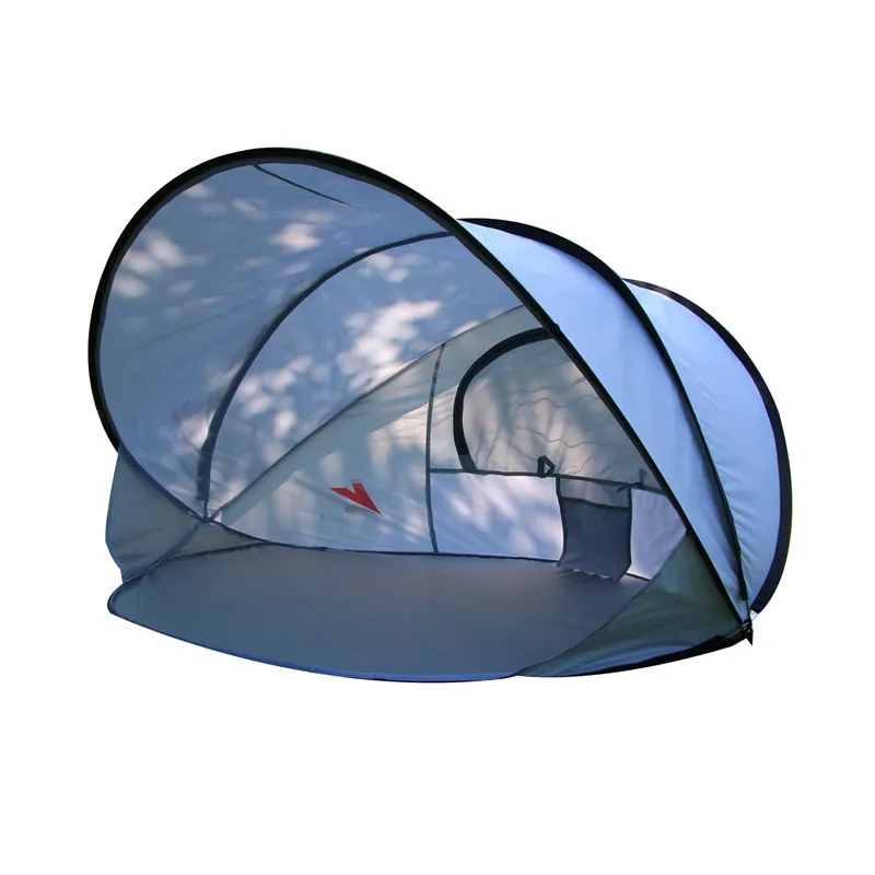 

fast open pop up tent lightweight easy set up outdoor camping tent sun shelter beach shade tent for 1-2 persons