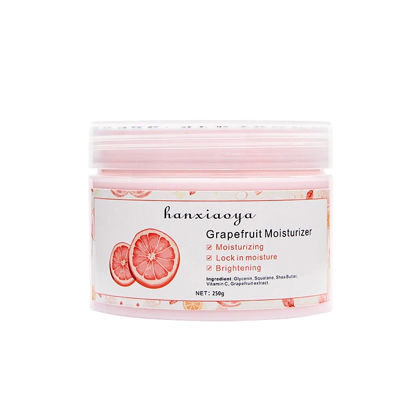 

OEM ODM Private Brand Natural Organic grapefruit Whitening Cream Nourishing Moisturizing Anti-aging Body Lotion