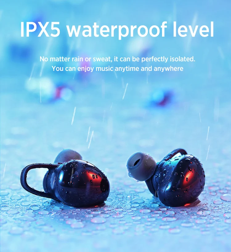 JOYROOM bluetooths earbuds power bank earphone in-ear waterproof noise cancelling dj tws wireless headphone with microphone - ANKUX.COM