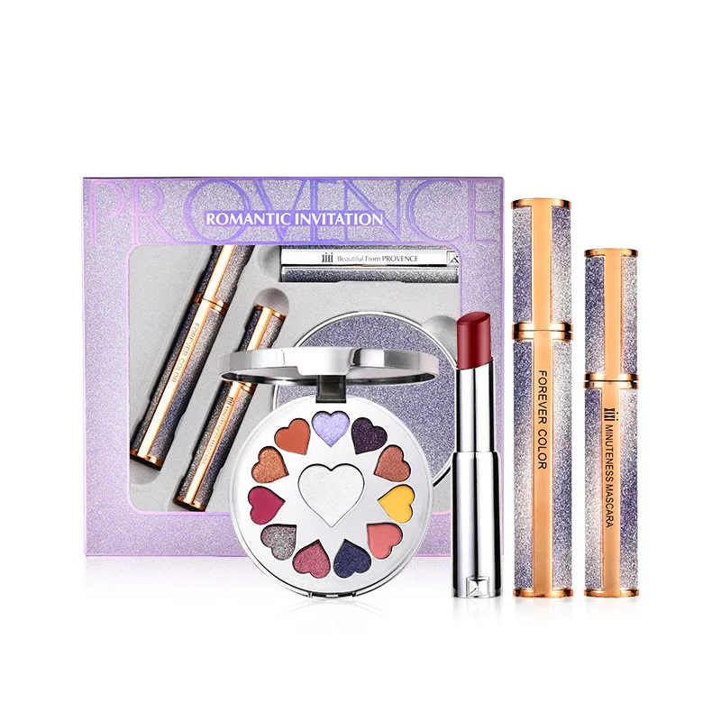 

high quality Cosmetics makeup set lipstick eye shadow mascara set for sale