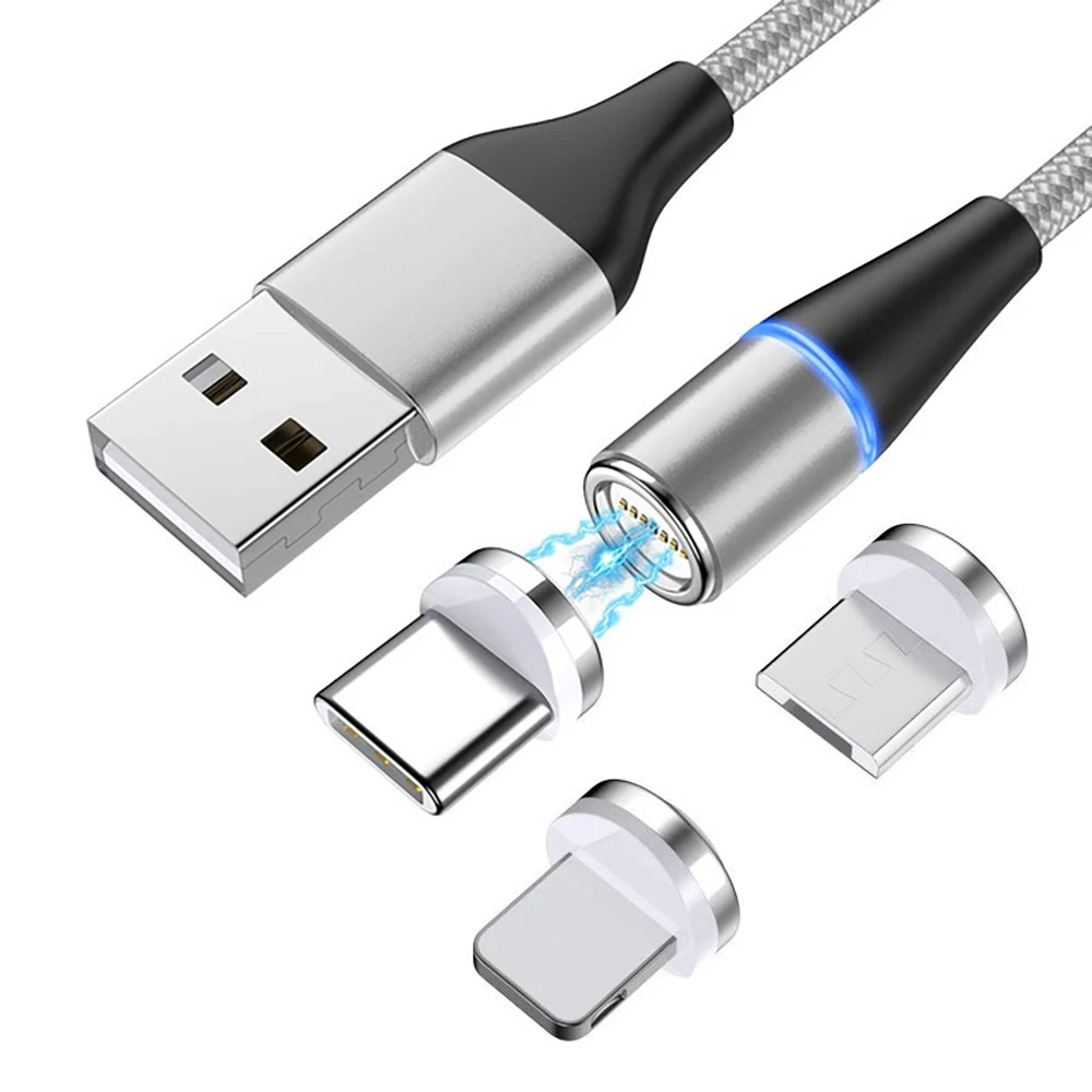 

Low Cost Nylon Braided Mobile Charge Magnet Data Cable
