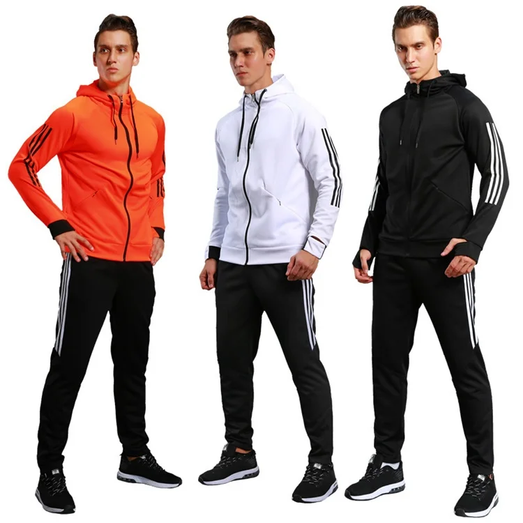 

Wholesale Mens sports football training tracksuits soccer for gym, Customized color