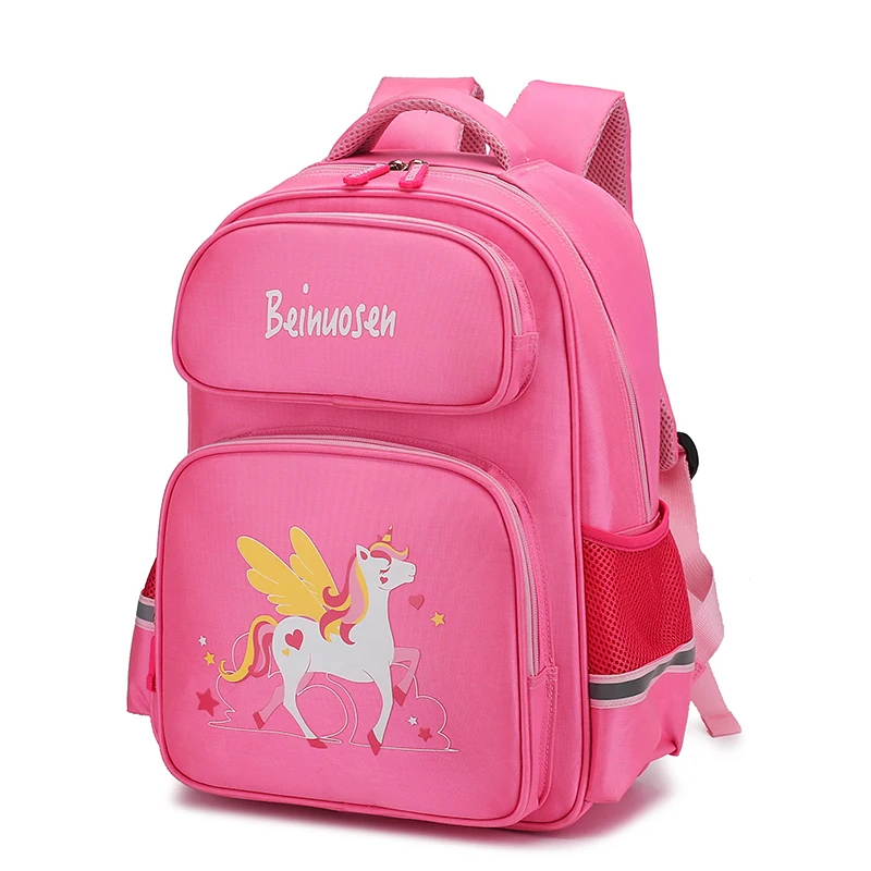 

China Trendy Cartoon Unicorn Shoulder Bag Boys Girls Kids Bookbag Children School Bag Backpack, Various colours