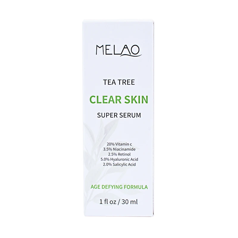 

Melao Tea Tree Serum Moisturizing Oil-Control Repairing Face Serum Fade-out Acne Marks Shrink Pores