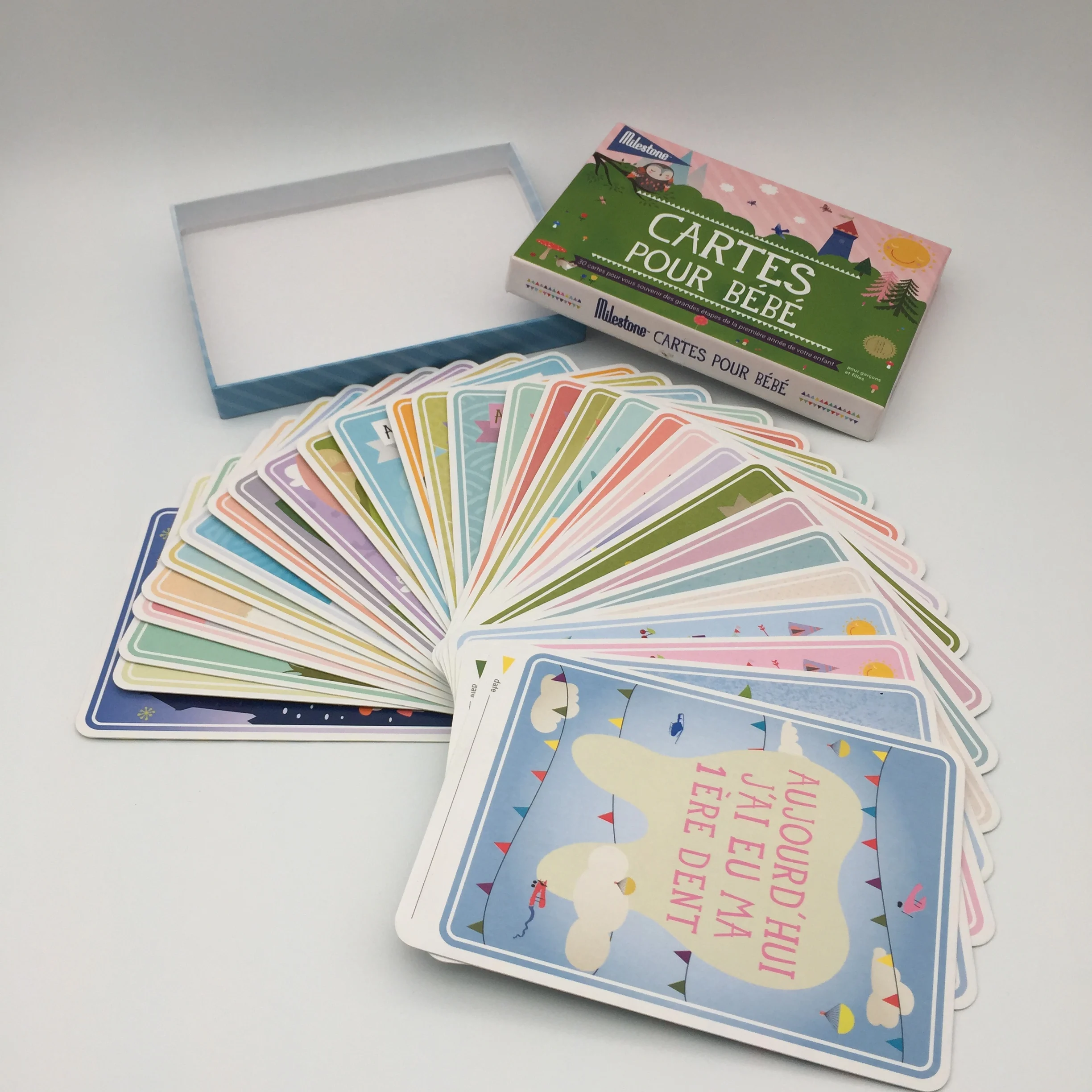 
Education Colorful Cards Playing Cards With Box Printing 