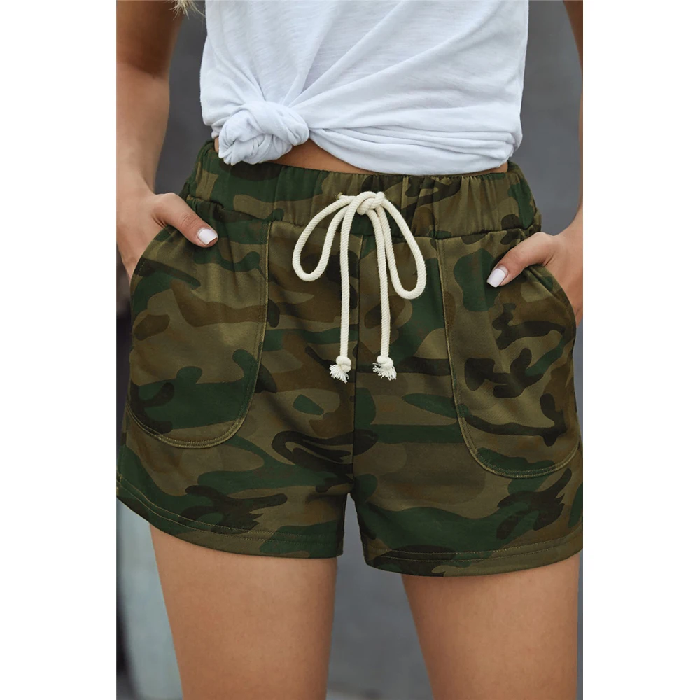 

Camouflage Deep Colour Summer Hot Shorts For Women Training Pants Workout Hiking Short, Picture