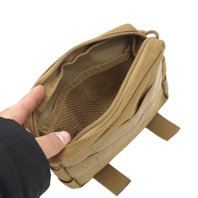 

Tactical Molle Waist Pouch Multifunctional Mini Military Waist Pack Pouch, Black / khaki / army / green