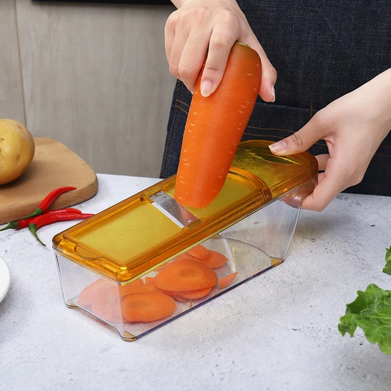 
Multi Grater With Stainless Steel for Cheese , Vegetable, Ginger Set with Storage Box 