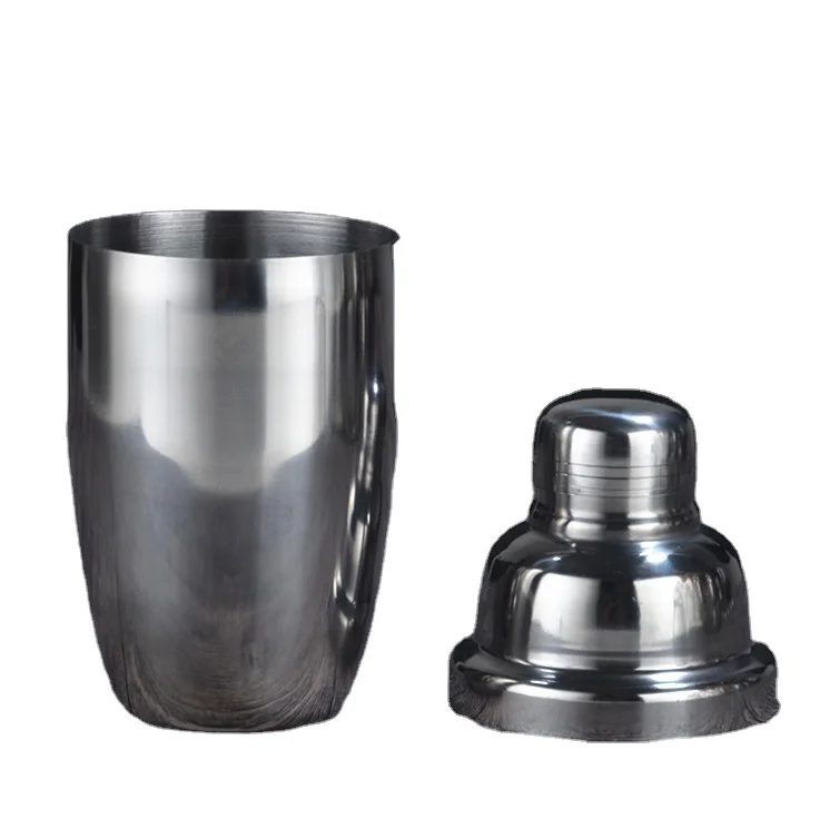 
350ml Stainless Steel Metal Cocktail Milk tea Shaker Bottle 