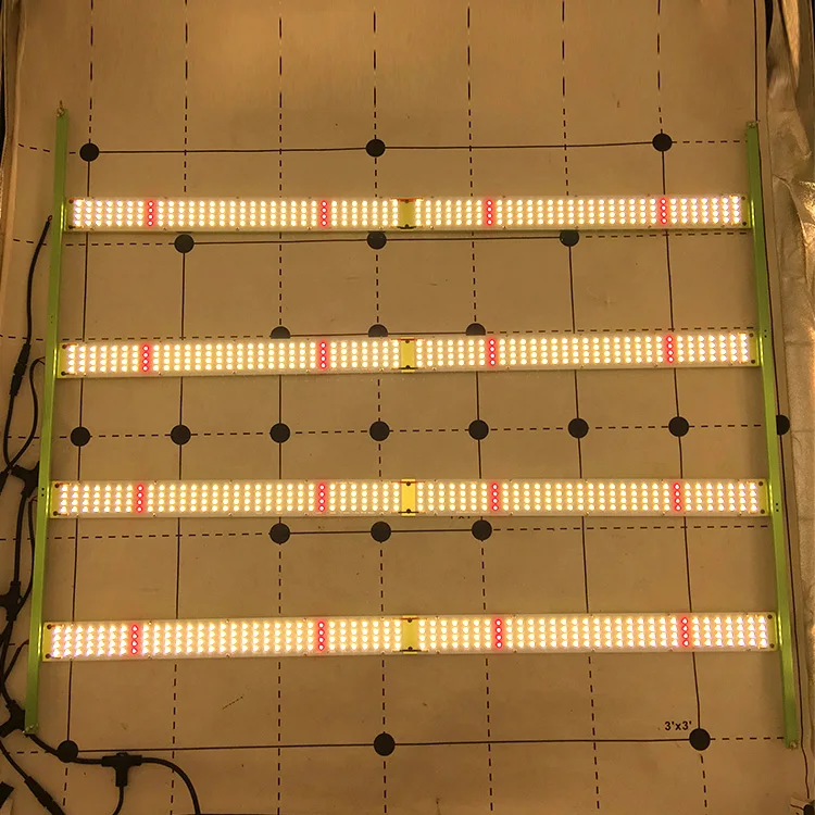 Kingbrite Lm301b Strip 480W Quantum Diy Led Grow Light Samsung 3500K mix red cree 660nm  Hydroponic Indoor Plants