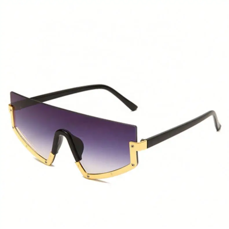 

Fashion Half Frame Sun Glasses Women Men Sunglasses in Stock, 8 colors