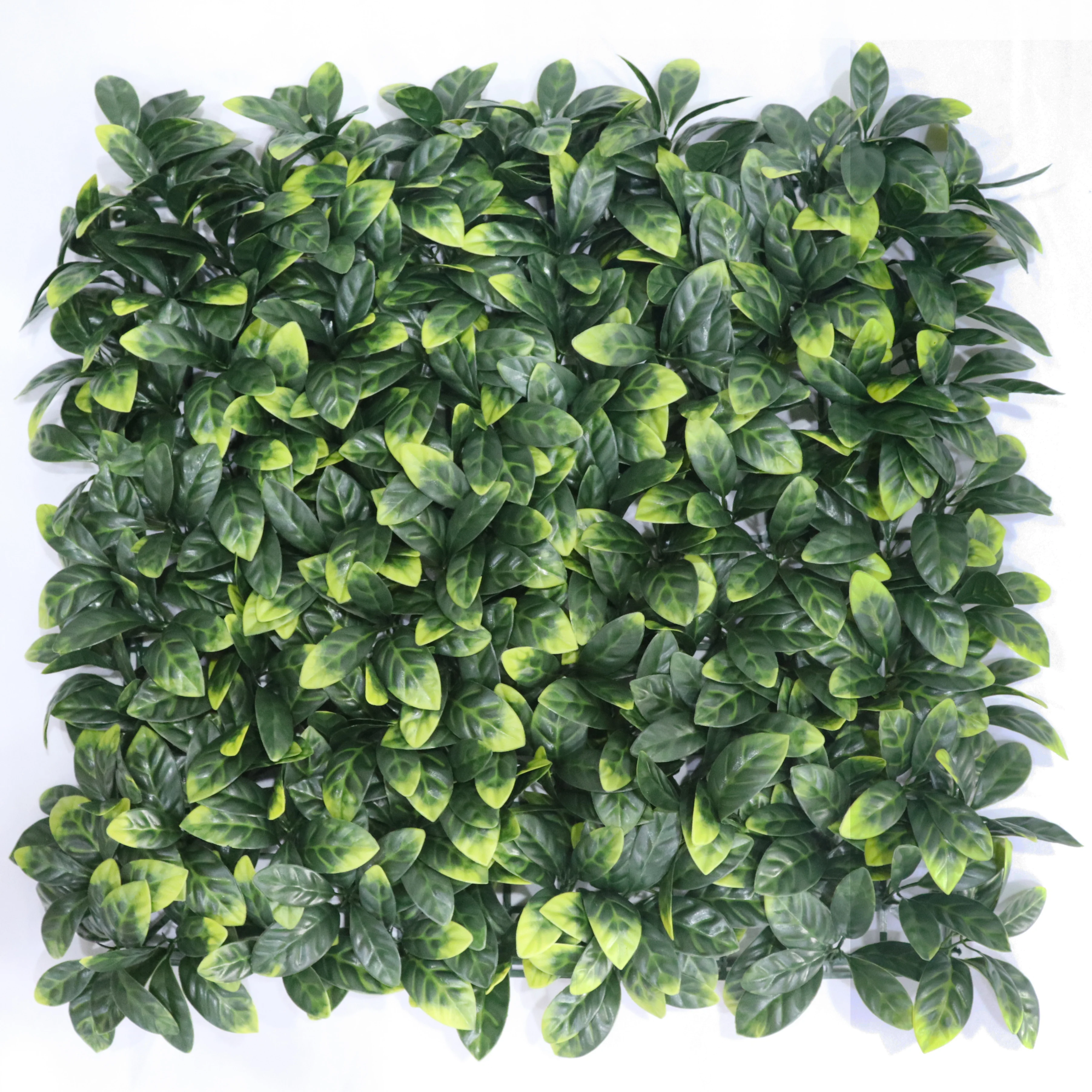 

50x50cm Artificial Plant Wall Vertical Garden Panel Decor Foliage Hedge Artificial Boxwood Hedge Fake Vertical Garden Green Wall, Green and customized