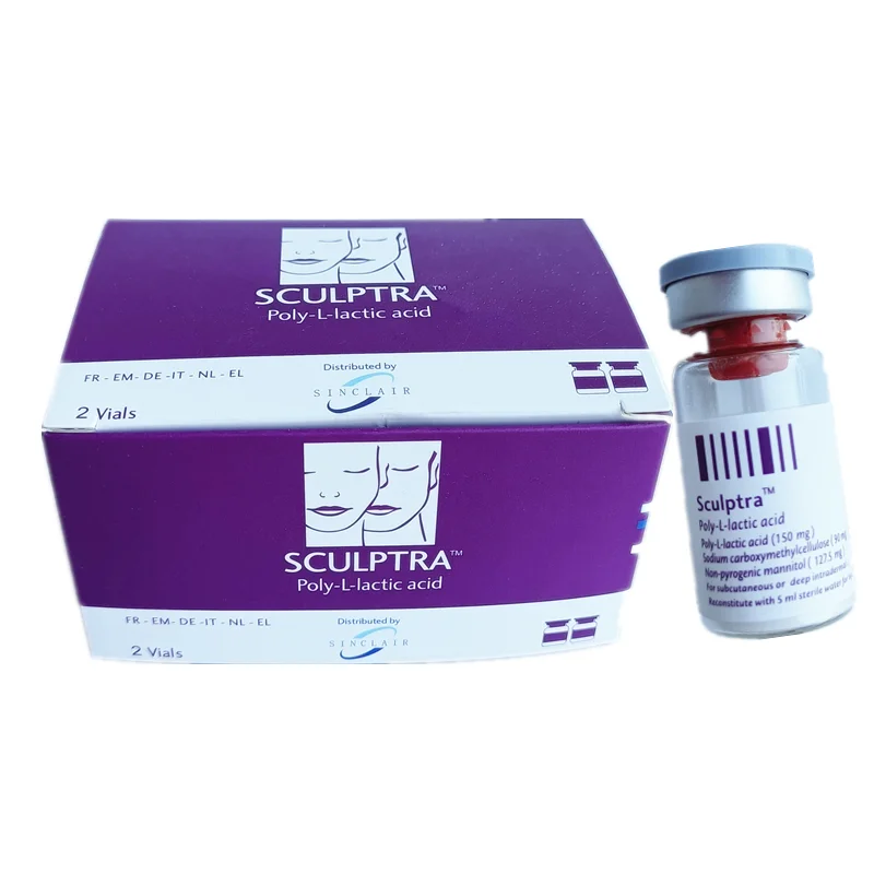 

Stimulates Collagen Production PLLA Powder Poly L Lactic Acid Sculptra derm filler, White color powder