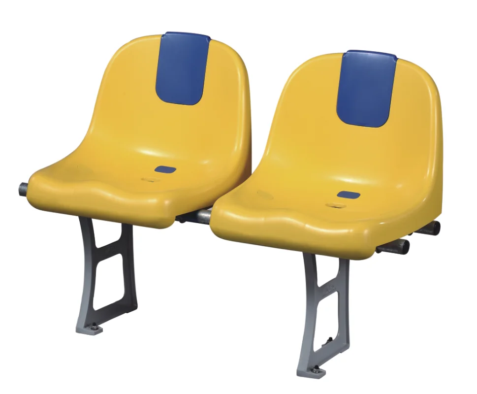 

Wholesale anti UV plastic stadium seat with backs outdoor stadium chairs, Red, yellow, blue, green