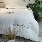 ストーンウォッシュ子供の子供の蝶ベッドカバー布団ひまわりダウン屋外 ManufactureBedspread デザインアイデアカバーセット