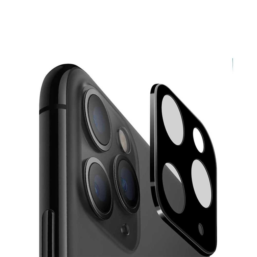 

NEW PRODUCT 2 Pack Camera Lens Screen Protector for iPhone 11 PRO MAX, Black, gold, silver, green