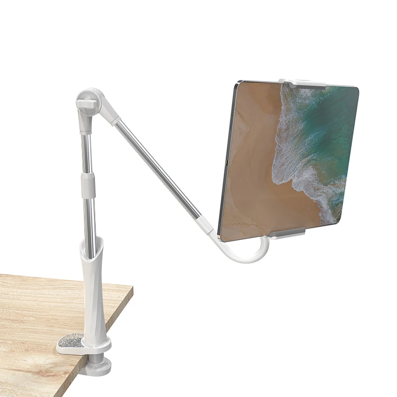 

2021 Universal Holder Arm Lazy Mobile Phone Gooseneck Stand Holder Stent Bed Desk Table Clip Bracket for ipad holder stand