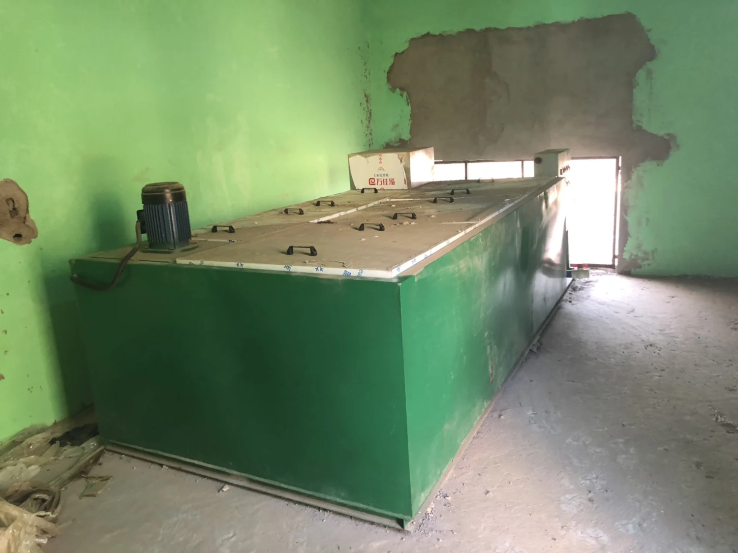 5tons Container Block Ice Machine With 20ft Cold Room Mobile Ice Plant