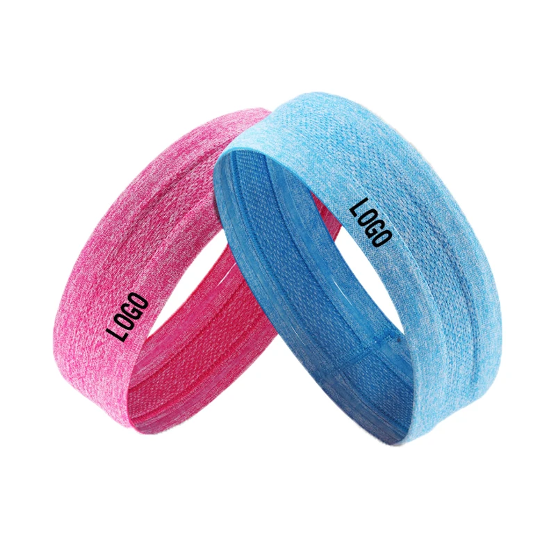 

Wholesale Yoga Jogging Silicone Anti Skid Sweat Breathable Sports Headband, Black,blue, pink, orange, grey,black, purple