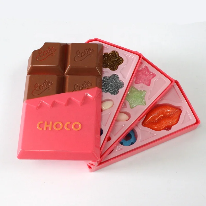 
Children pretend play girls toys chocolate makeup set kids cosmetics beauty kits make up toys 