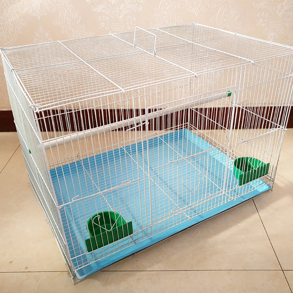 

Hot sell fashion popular metal pet cage small bird cage bird cage breeding for sell, White ,black , red