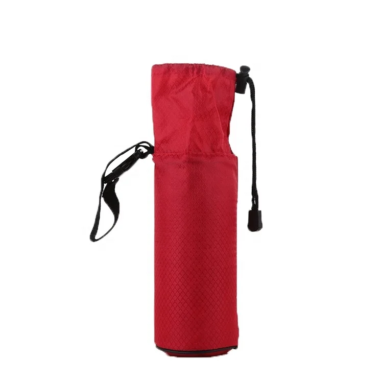 

Neoprene Beer Bottle Cover Cooler Bag With Rope Various Cooler Bag, Black, red