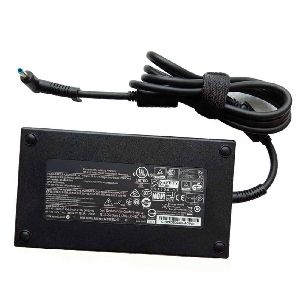 

szhyon OEM compatible with HP 19.5V 10.3A 200W AC Adapter compatible with HP OMEN by HP Laptop 15-CE010TX