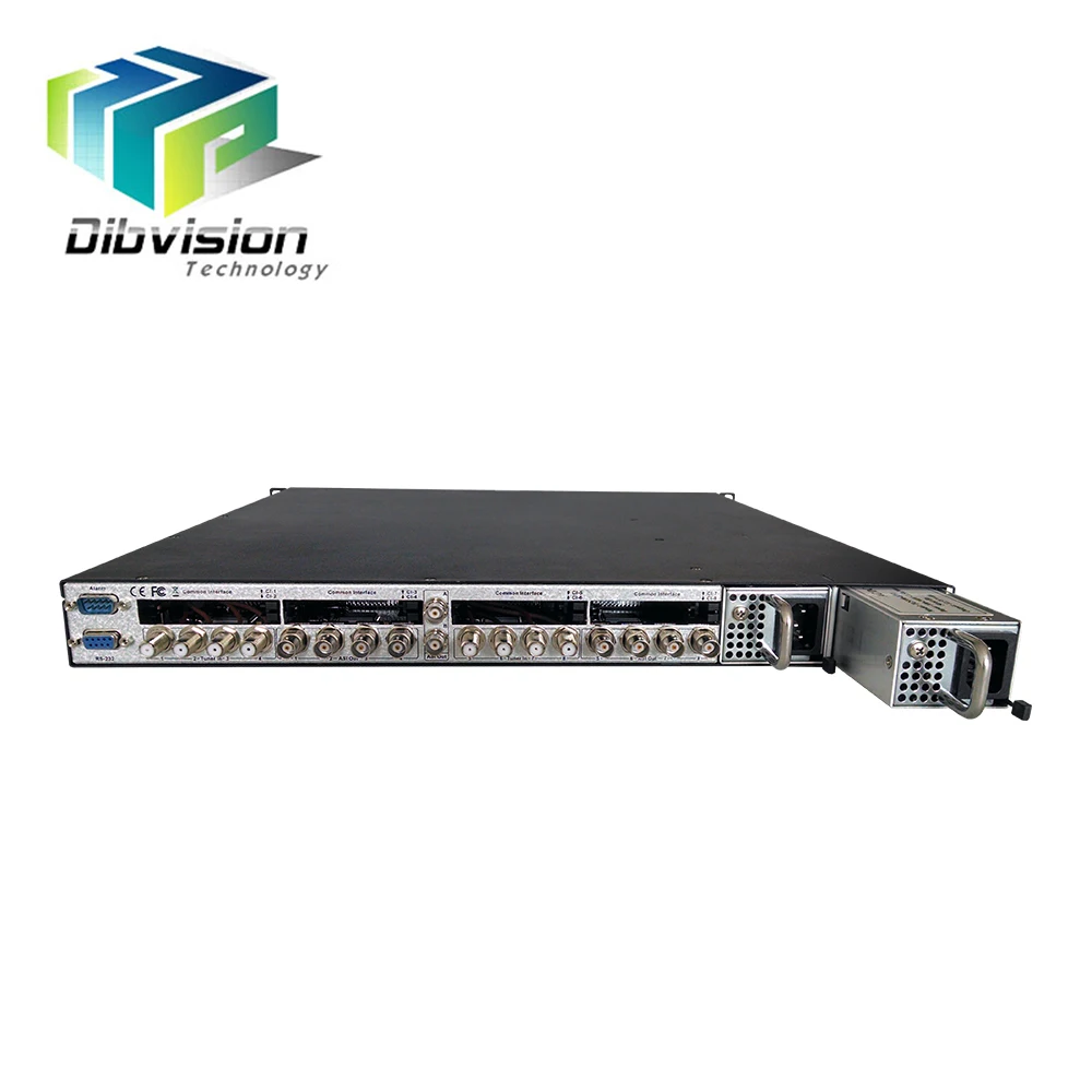 

8 tuners dvb-t/t2 dvb-c dvb-s/s2 atsc dtmb decoder with 8 ci slot for digital tv satellite receiver