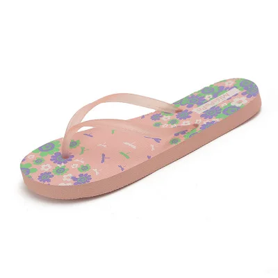 

New summer couple outdoor student trend flip-flops women's casual beach slippers