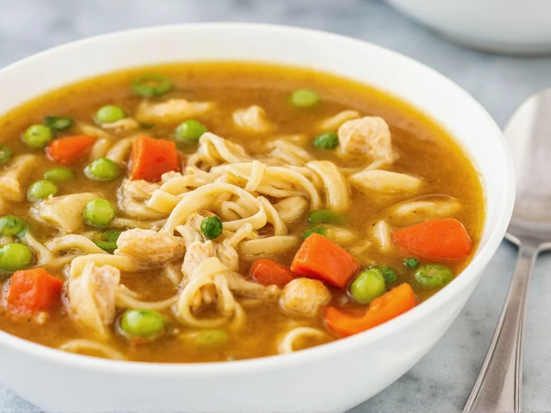 Chicken Noodle Soup Nutrition Facts & Health Benefits