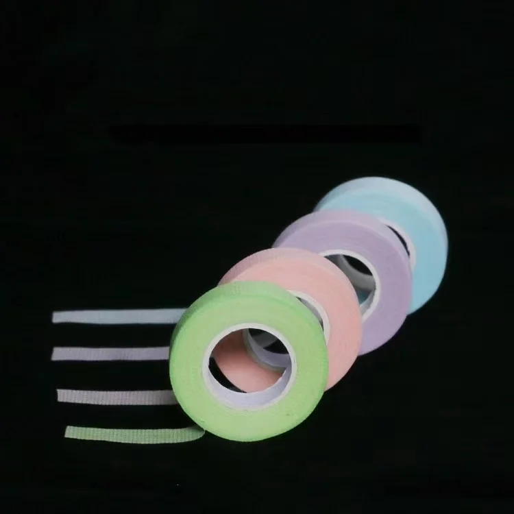 

Eyelash Extension Tape Blue Purple Green Pink Color Tape Lashes Tools Lash Tape For Makeup