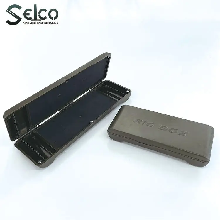Selco Multi-Size Carp Fishing Tackle Box for Big Carp Hair Rig Fishing in Lakes Rivers Streams Carp Fishing Lures TackleBox