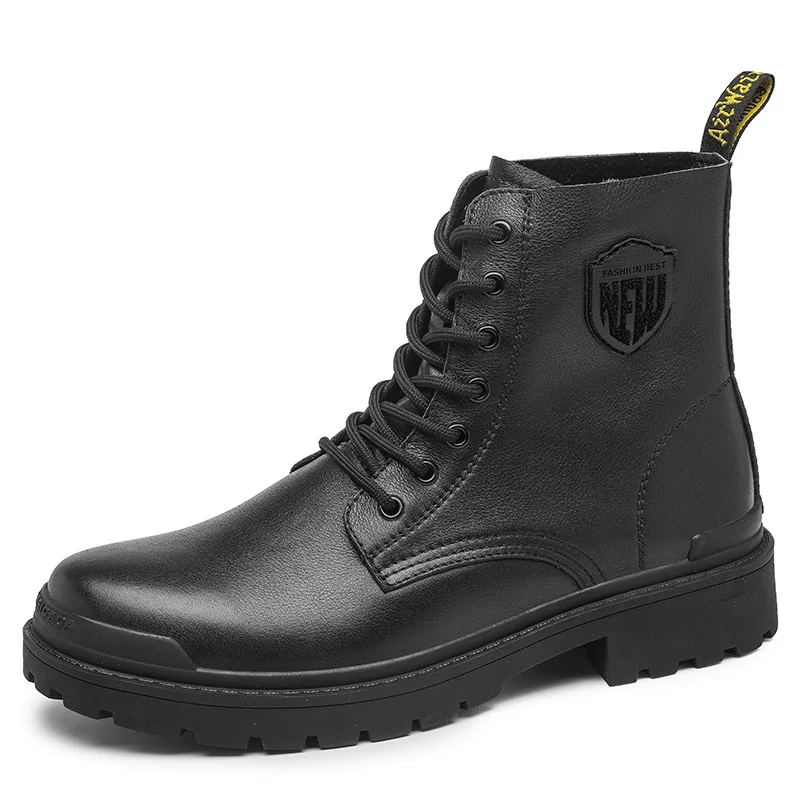 

Male lace up mens chelsea military ankle shoes casual boots men, Optional