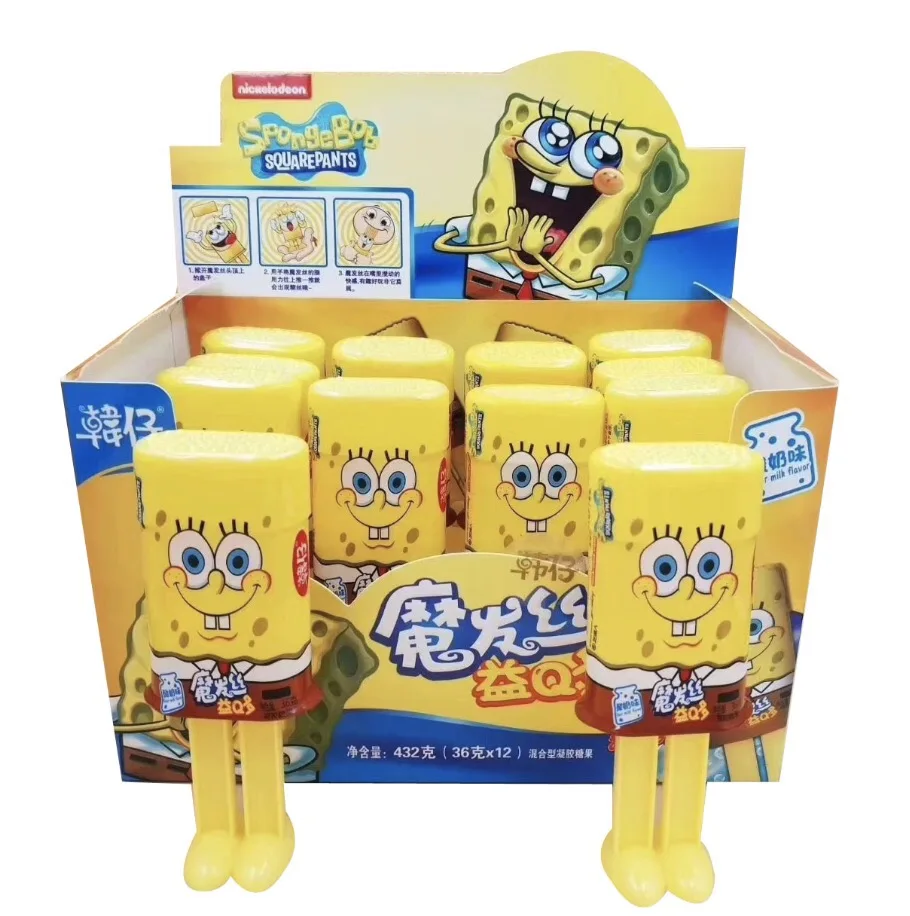 Children's Favorite Boxed Spongebob Strawberry Candy Creative Kids