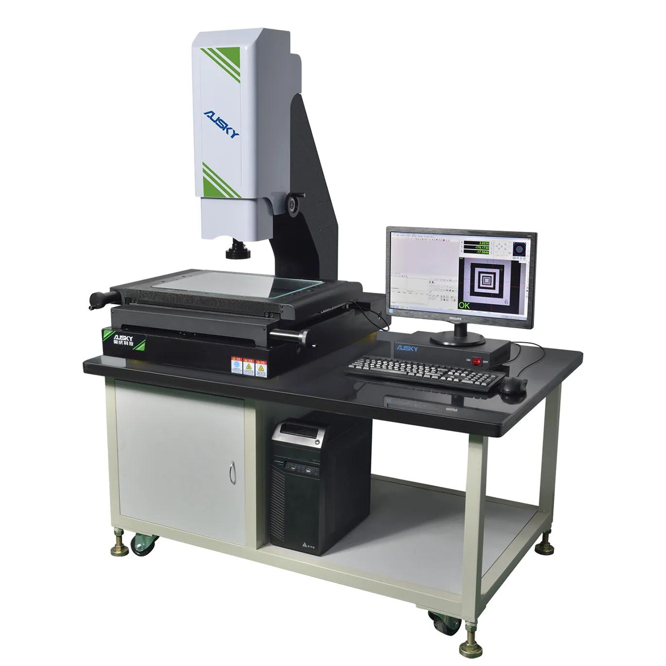 

With ECM Certificate 2D 3D Video Measuring Machine For Precision Metals