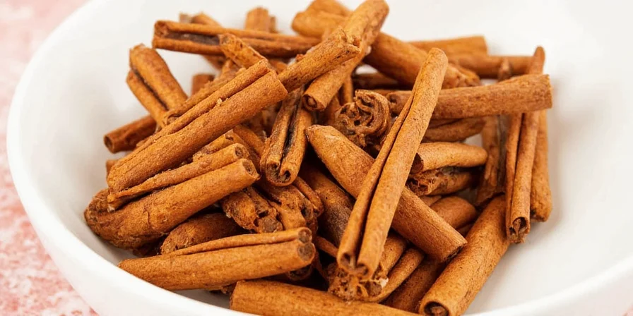 Spice Rack with Fresh Cinnamon
