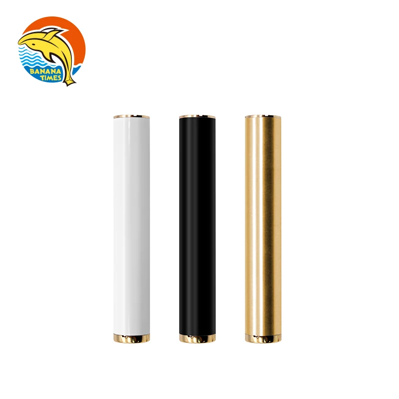 

Canada trending 510 cart battery gold 3.5V buttonless cartridge pen battery 12.2mm vape battery with custom logo, Silvery/ customized color