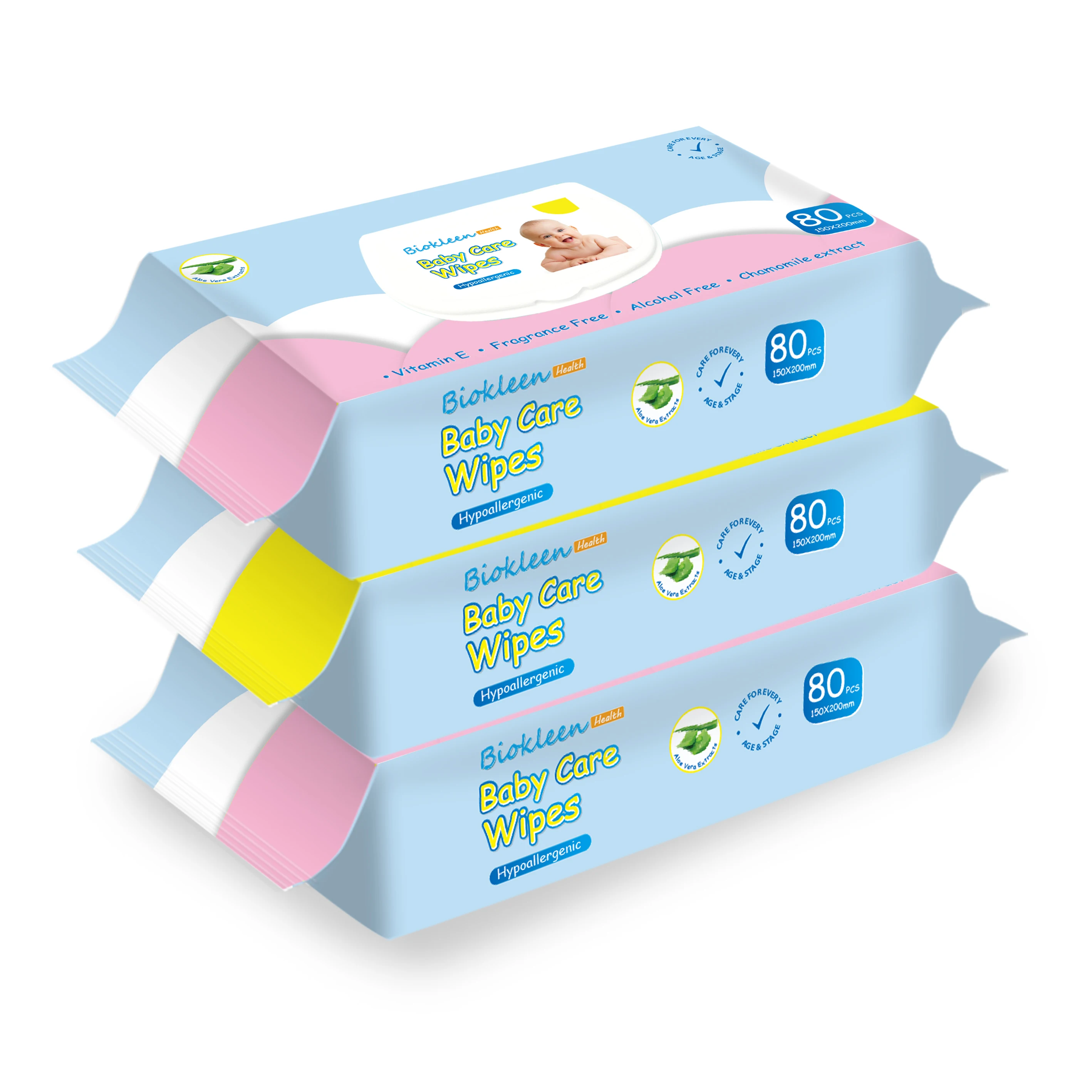 

Biokleen Non Woven Baby Wipes for Sale Wholesale in C stores, small minimum quantity