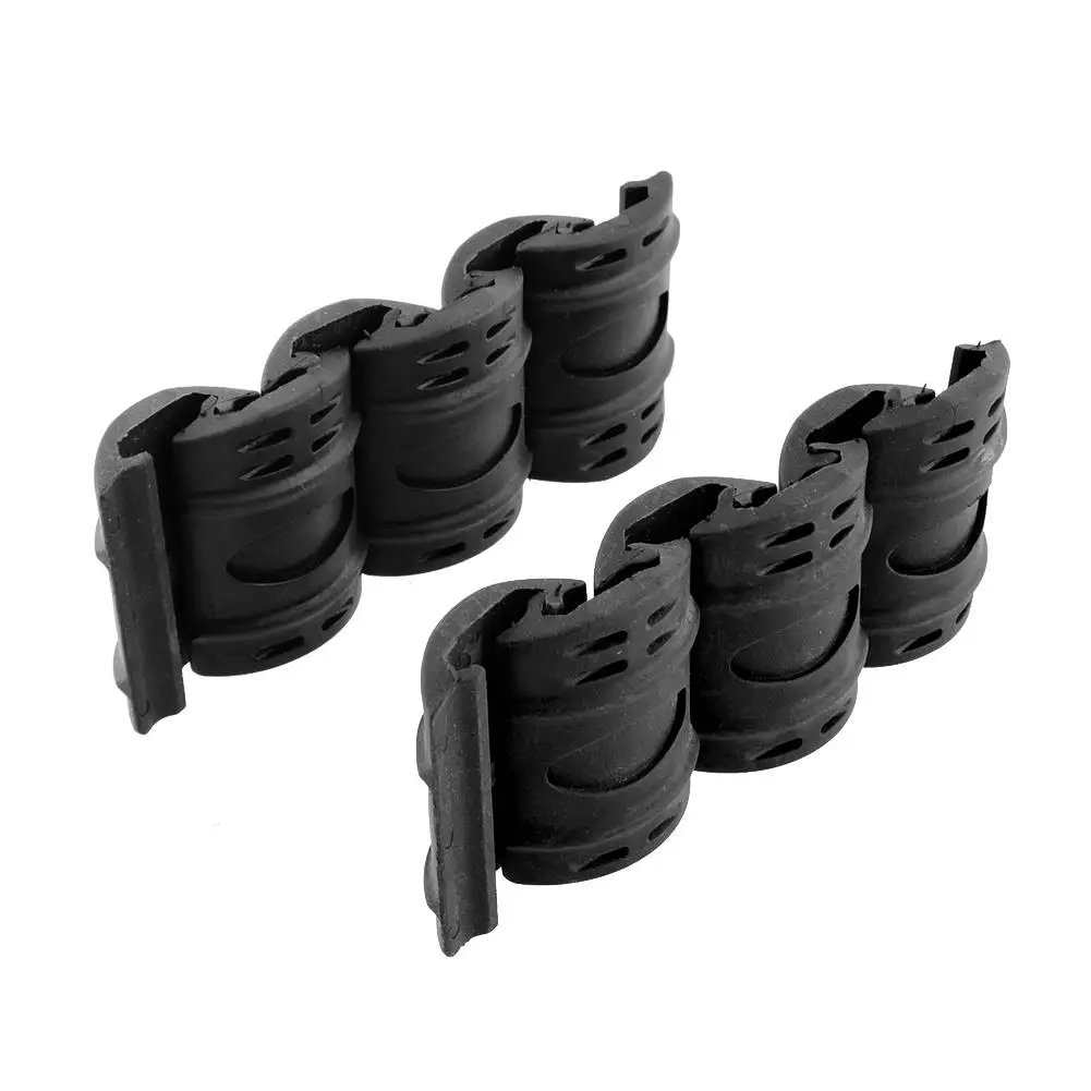

Fyzlcio Handguard QuadRail Covers Industrial Rubber Compound Picatinny Rail Protector CoverUp Winter Hunting Shotgun Accessories, Black