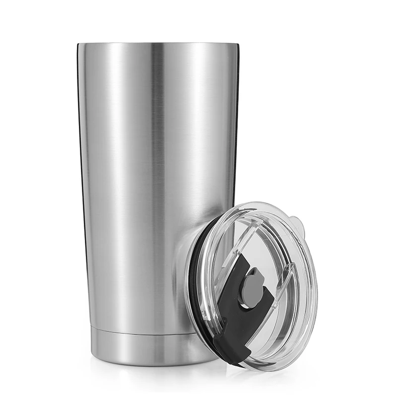 

Double use 20oz Stainless Steel Vacuum insulated double wall beer costom tumbler cups in bulk thermo with straw in stock 34, Pantone color