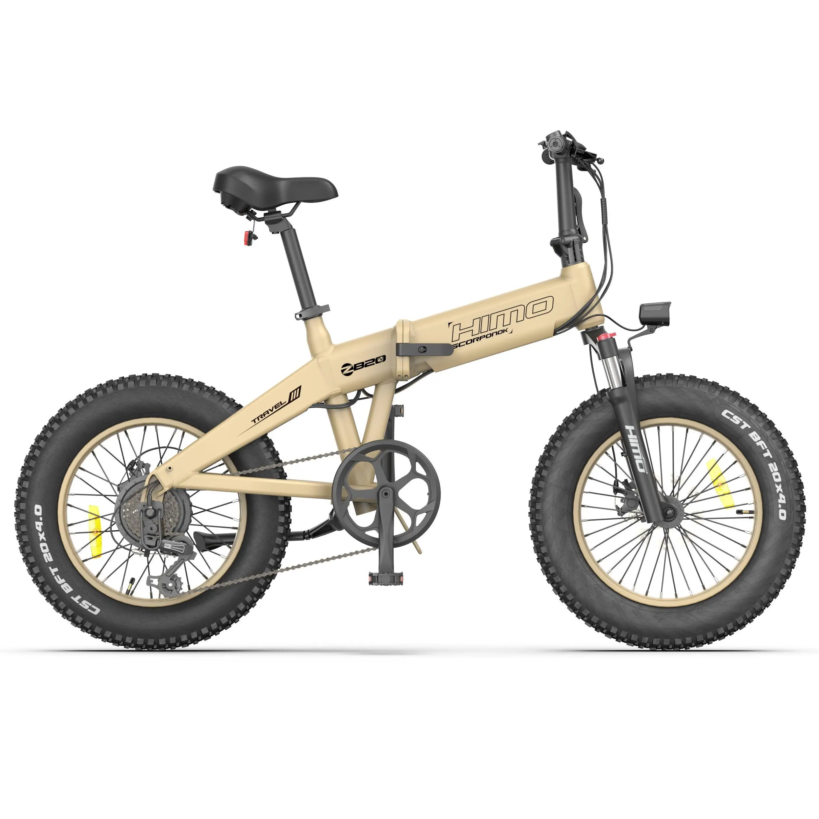 

Aluminum Alloy Warehouse HIMO ZB20 20" 4.0 Folding Fat Tire Electric Bike