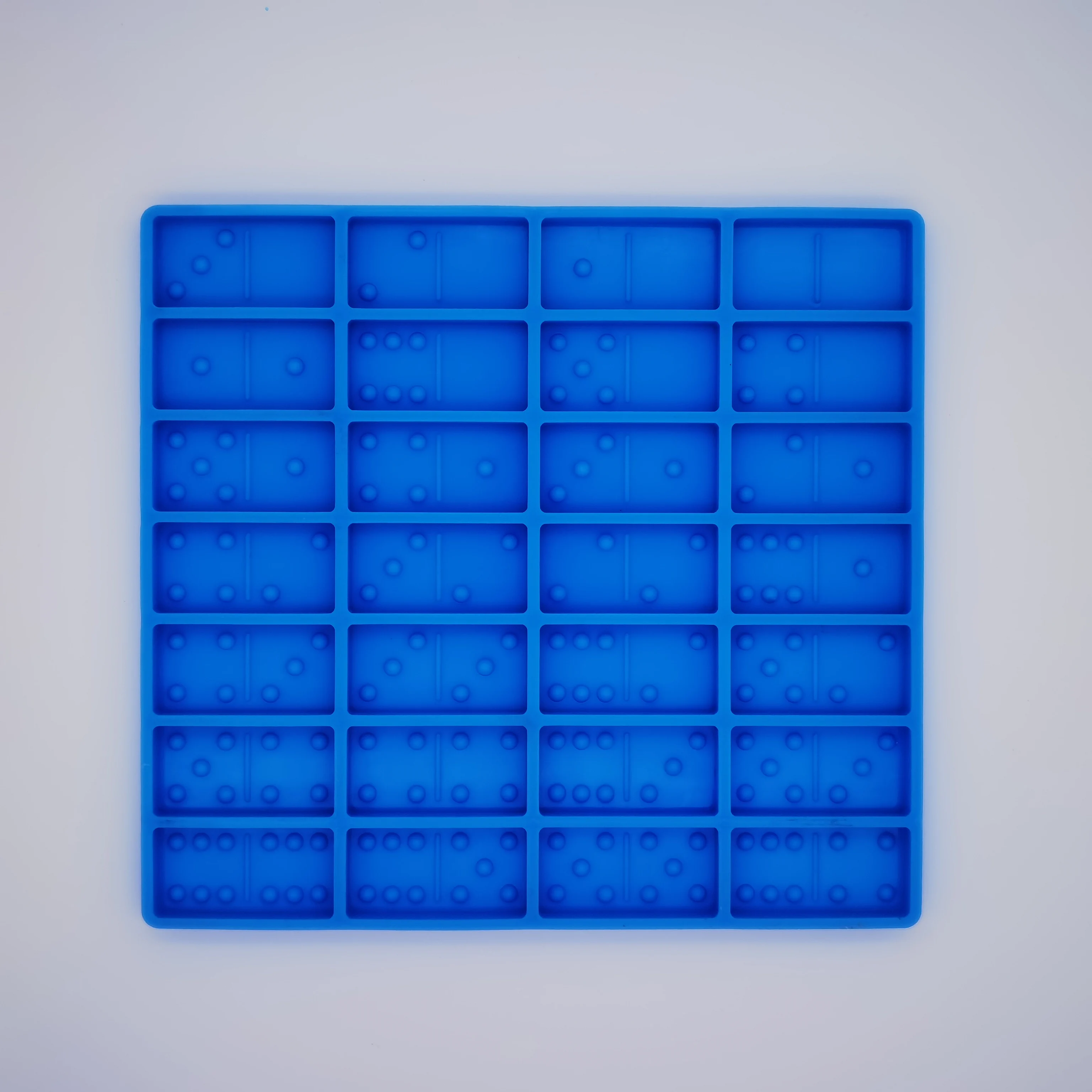 

New Design Professional Size Double 6 Resin Silicone Domino Mold