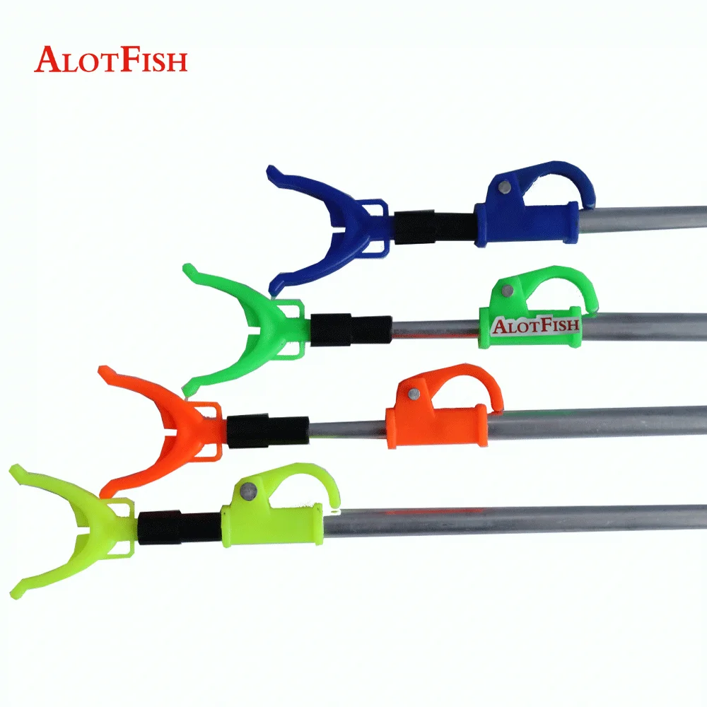 

Y-Shape Telescopic Two-Sections Single Legged Fishing Rod Holder/Fishing Bracket