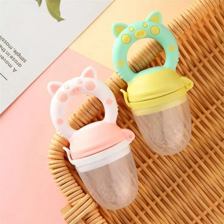 

Food Grade Silicone Baby Pacifier Kids Feeder Fruit Pacifiers Feeding Safe Baby Supplies Nipple Teat Pacifier Bottles